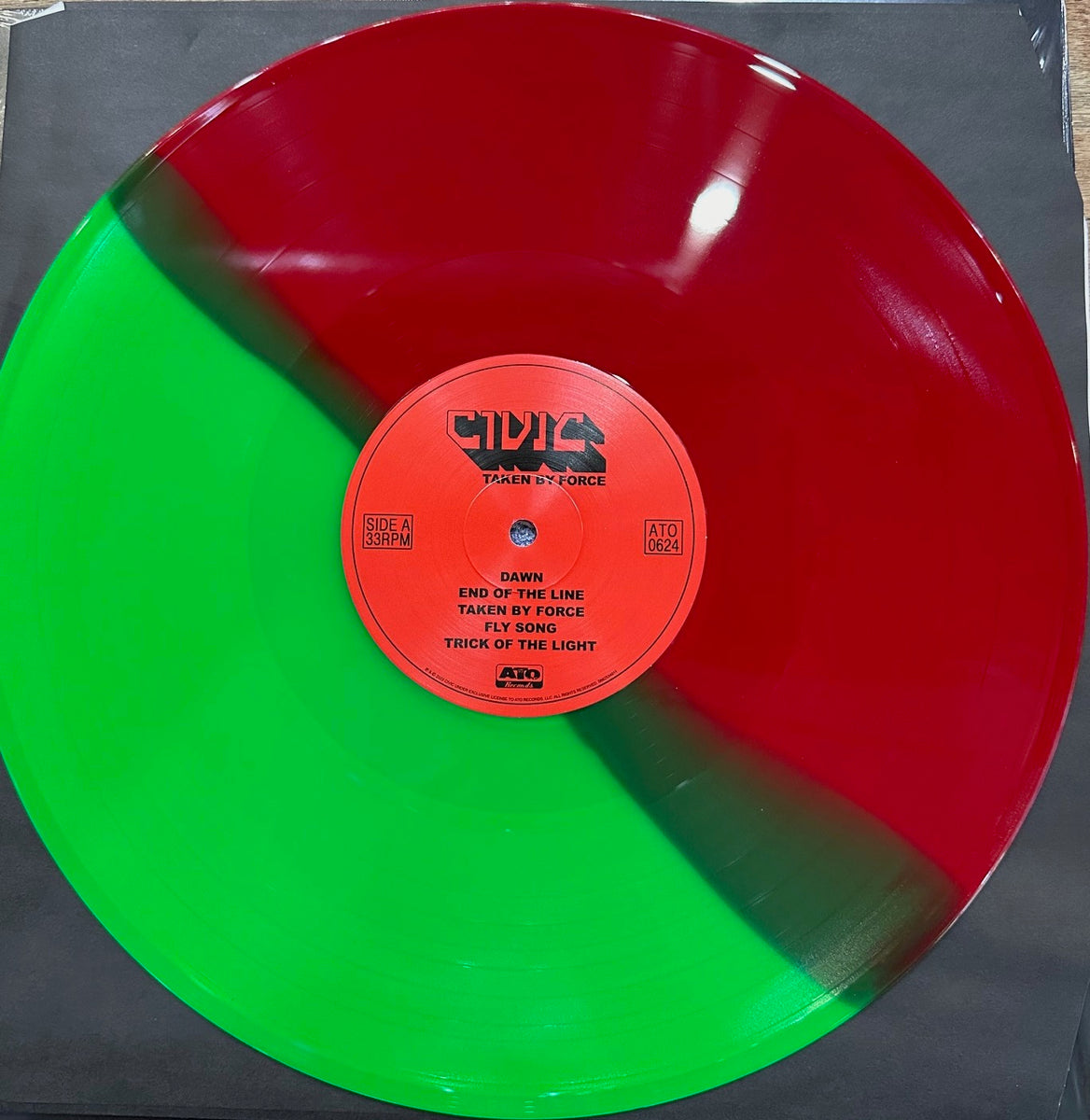 Civic – Taken By Force - New LP Record 2023 ATO Shuga Records Exclusive  Green & Red Split Vinyl, Poster & download - Garage Rock / Alternative Rock  / 