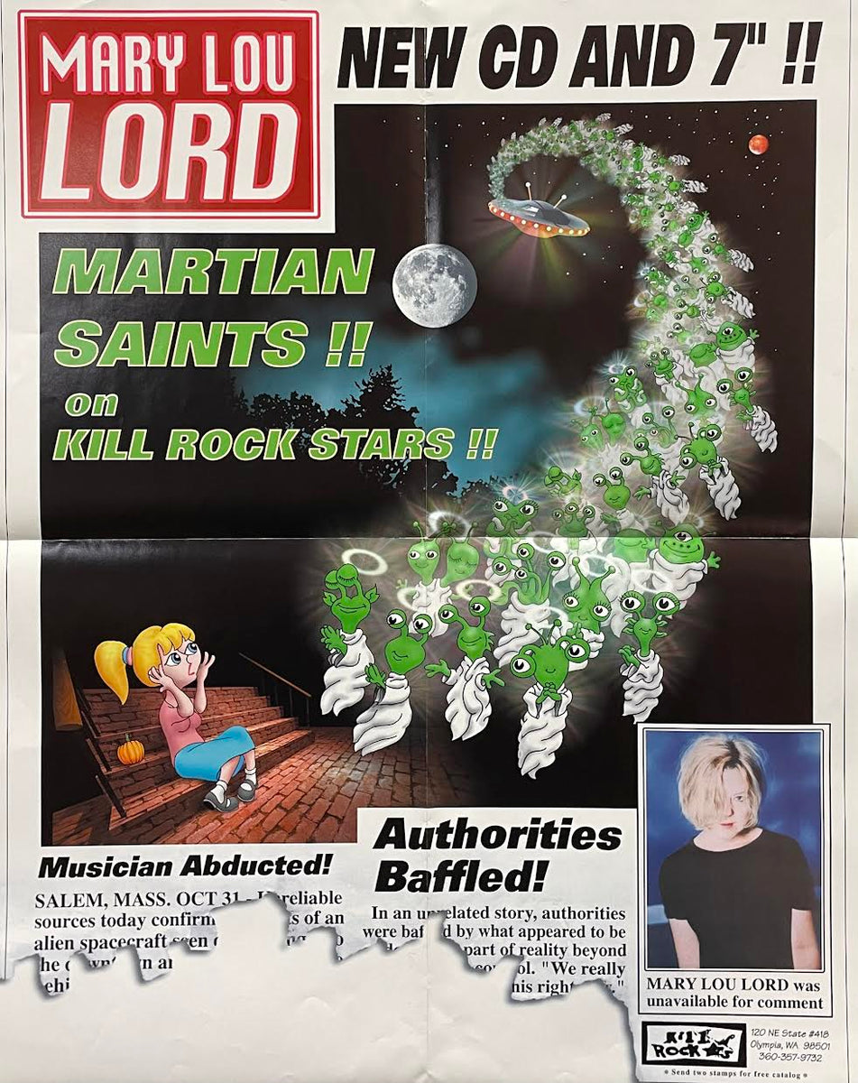 Mary Lou Lord Martian Saints 7 USA シングル - 洋楽