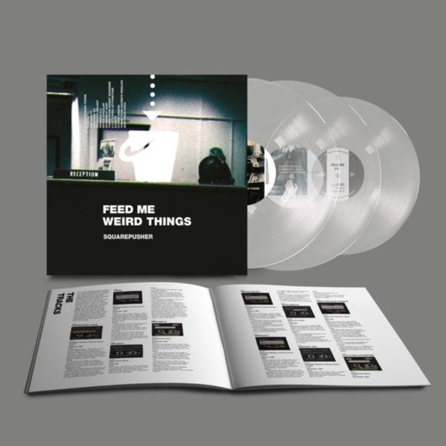 Squarepusher ‎– Feed Me Weird Things - New 2 LP Record 2021 Warp Europe  Import Clear Vinyl, 10