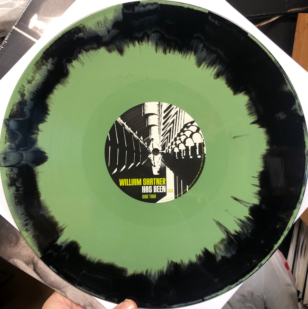 Strong Bad Sings and Other Type Hits Exclusive Green with Black Splatter Vinyl LP Record - Fg40