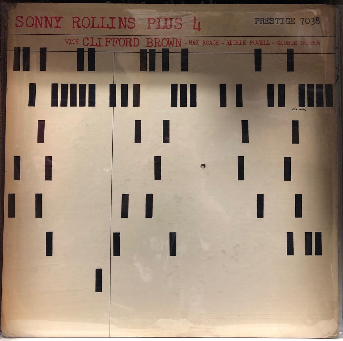 Sonny Rollins – Plus 4 - VG+ LP Record 1957 Prestige USA Mono