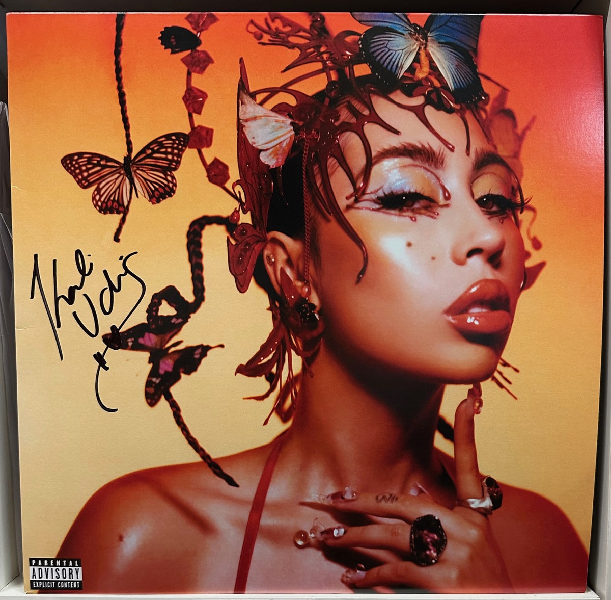 Kali Uchis Red Moon in buy Venus Vinyl red vinyl LIMITED EDITION !!