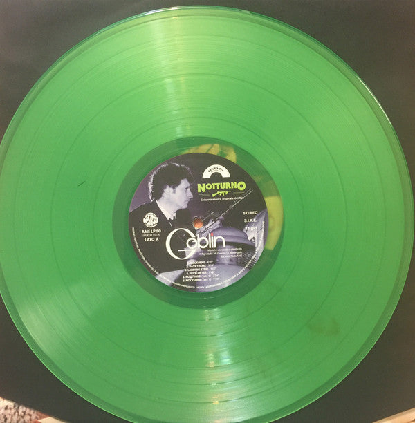 Soundtrack / Goblin - Notturno - New Vinyl Record 2017 Cinevox Record Store  Day Limited Edition 'Clear Acid Green' Vinyl - Soundtrack / Prog Rock