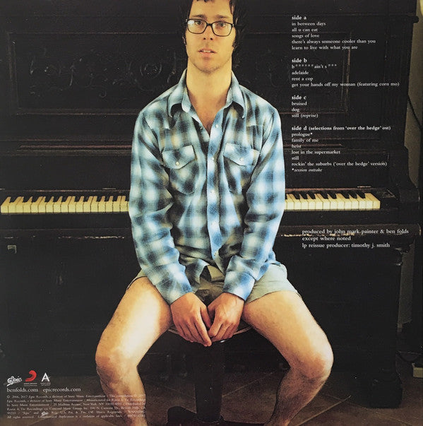 Ben Folds ‎– Supersunnyspeedgraphic, The LP (2006) - New 2 Lp