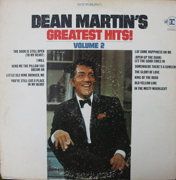 Dean Martin ‎– Dean Martin's Greatest Hits, Volume 2 - Mint- LP