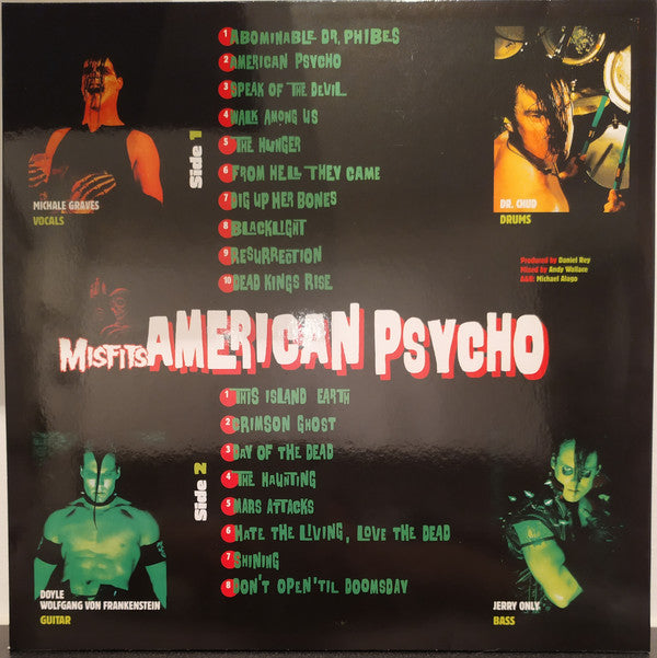 Misfits ‎– American Psycho (1997) - New Lp Record 2020 USA Black Vinyl -  Punk