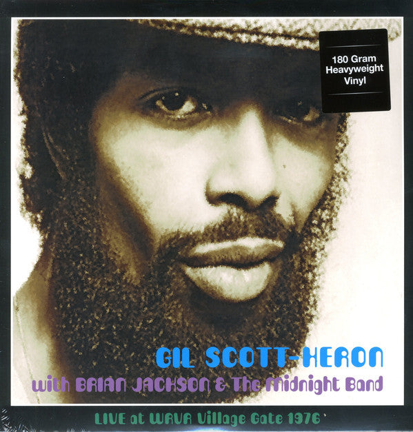 Gil Scott-Heron & Brian Jackson & The Midnight Band – Live at WRVR Village  Gate, NYC 1976 - New Vinyl Record 2015 (Europe Import 180 Gram) - Funk