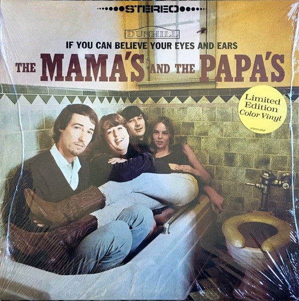 The Mama's And The Papa's ‎– If You Can Believe Your Eyes And Ears (1966) -  New LP Record 2021 Geffen Opaque Yellow Vinyl & Toilet Cover - Pop Rock /  