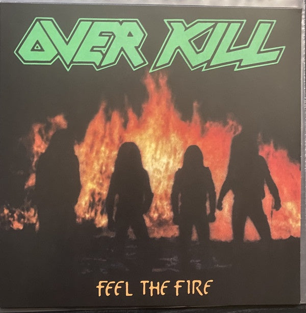 Overkill ‎– Feel The Fire (1985) - New LP Record 2021 Megaforce Europe  Import Green and Black Splatter Vinyl - Thrash Metal