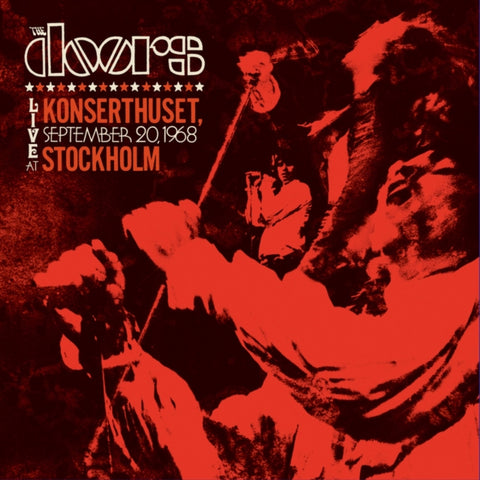 The Doors - Live at Konserthuset, Stockholm - September 20, 1968 - New 3 LP Record 2024 Elektra Clear Blue Vinyl - Rock