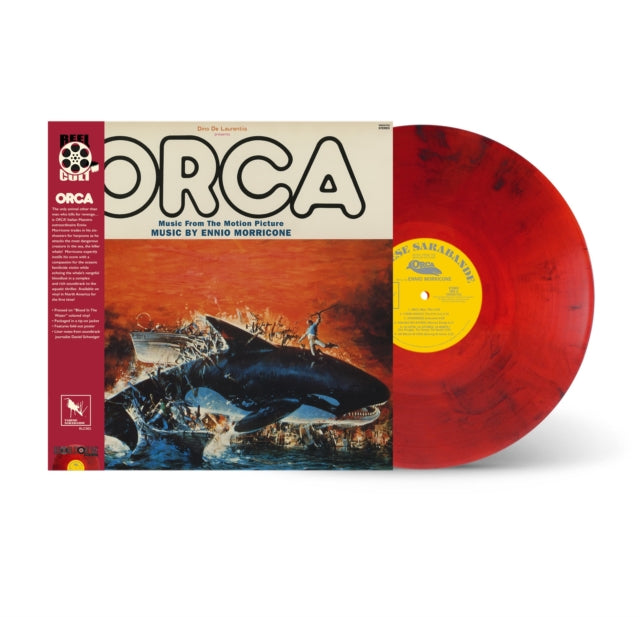 Ennio Morricone - Orca (Music From The Motion Picture) (1977) - New LP Record 2024 Varèse Sarabande Red Vinyl - Soundtrack