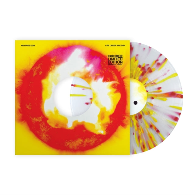 Militarie Gun - Life Under The Sun - New EP Record Store Day 2024 Loma Vista Clear With Yellow And Red Splatter Vinyl - Melodic Hardcore