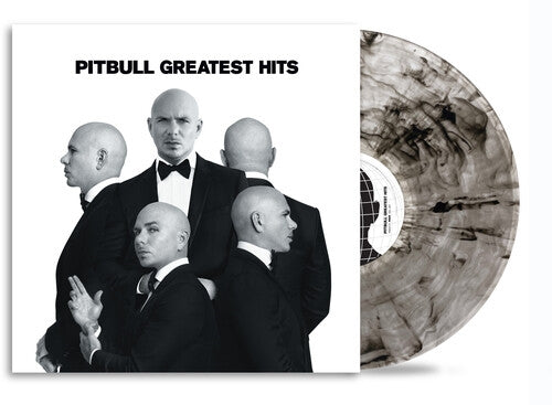 PITBULL - GREATEST HITS (2017) - New LP Record 2024 Legacy Clear with Black Swirl Vinyl - Pop / Pop Rap - Shuga Records