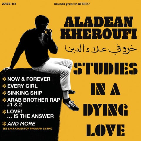 Aladean Kheroufi - Studies In A Dying Love - New LP Record 2024 We Are Busy Bodies Canada Vinyl - Soul