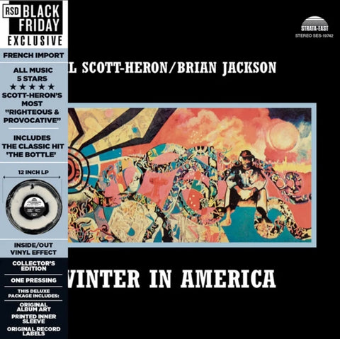 Gil Scott-Heron / Brian Jackson - Winter In America (1974) - New LP Record Store Day 2024 Strata-East LMLR RSD Black & White Vinyl - Jazz / Jazz-Funk / Spoken Word - Shuga Records