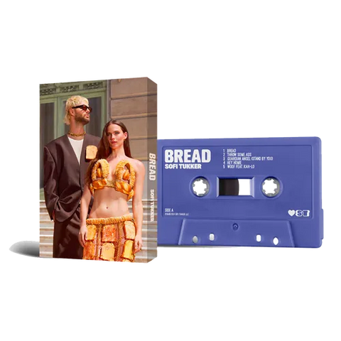 Sofi Tukker - Bread - New Cassette 2024 Virgin Purple Tape - House / Brazilian Funk - Shuga Records