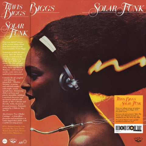 Travis Biggs - Solar Funk - New LP Record 2024 Demon Source Vinyl - Jazz-Funk