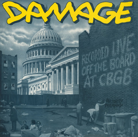 Damage - Recorded Live Off The Board At CBGB (1986) - New LP Record Store Day 2024 CBGB Vinyl - Hardcore / Punk