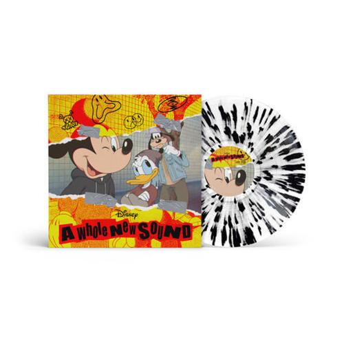 Various - A Whole New Sound - New LP Record 2024 Walt Disney Recordings Clear & Black Splatter Vinyl - Soundtrack / Pop Punk / Childrens - Shuga Records