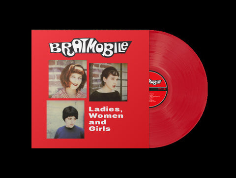 Bratmobile - Girls Get Busy (2000) - New LP Record 2024 Kill Rock Red Vinyl - Indie Rock / Punk / Riot Grrrl - Shuga Records