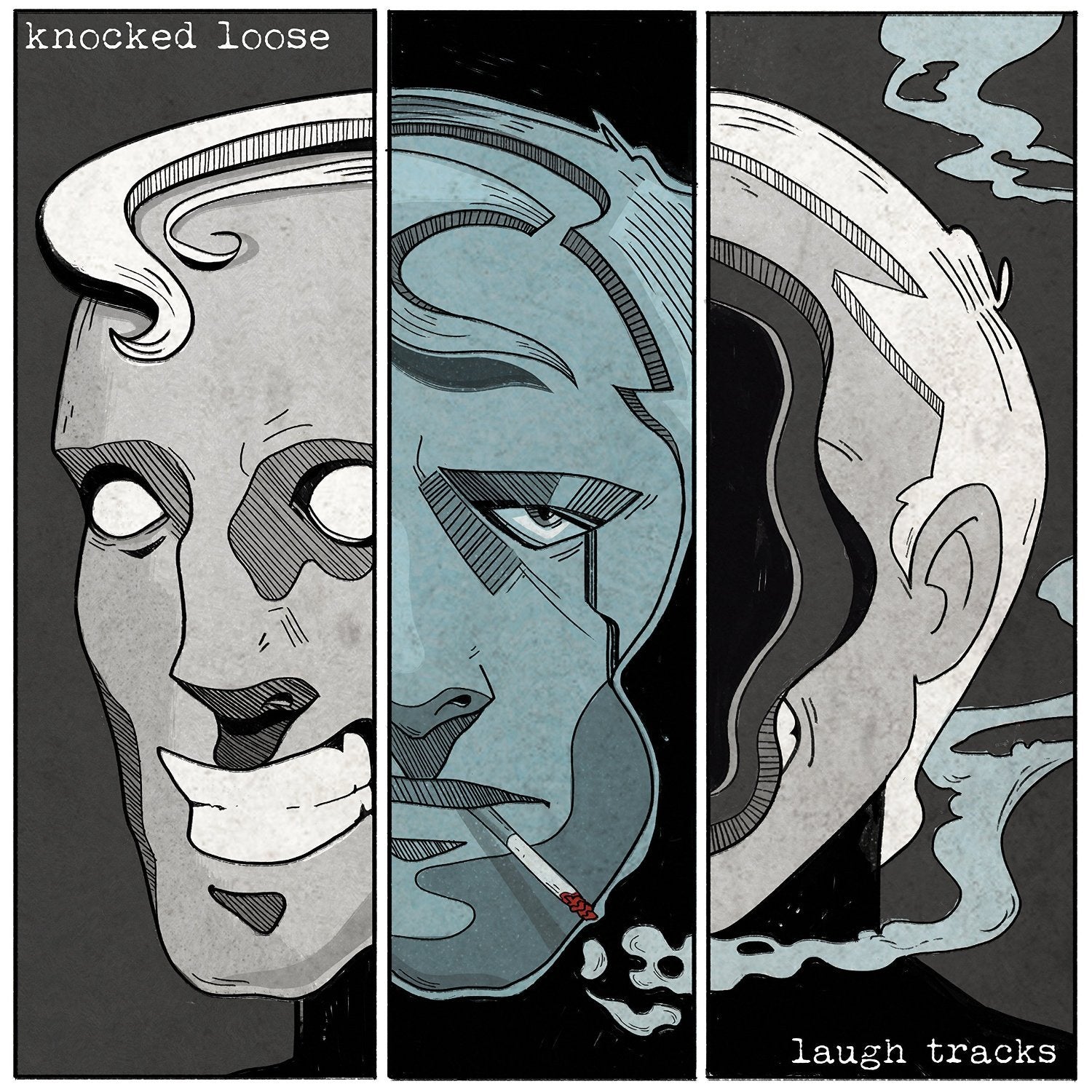 Knocked Loose ‎– Laugh Tracks (2016) - New LP Record 2023 Pure Noise Recycled Cherry Vinyl - Hardcore / Metalcore
