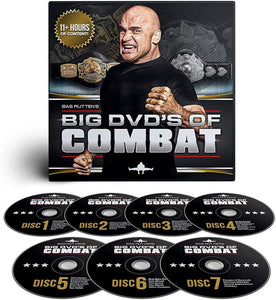 Bas Rutten's - Big DVDs of Combat - Mint- 7x DVD Box Set