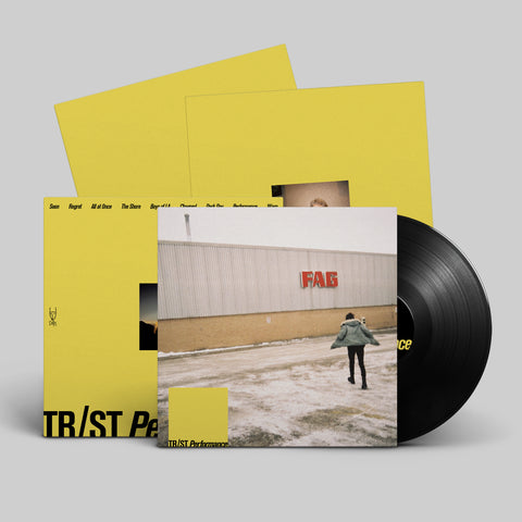 TR/ST / Trust - Performance - New LP Record 2024 Dais Black Vinyl - Electronic / Darkwave / Synth-Pop