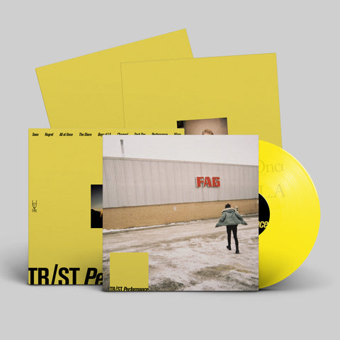 TR/ST / Trust - Performance - New LP Record 2024 Dais Clear Yellow Vinyl - Electronic / Darkwave / Synth-Pop