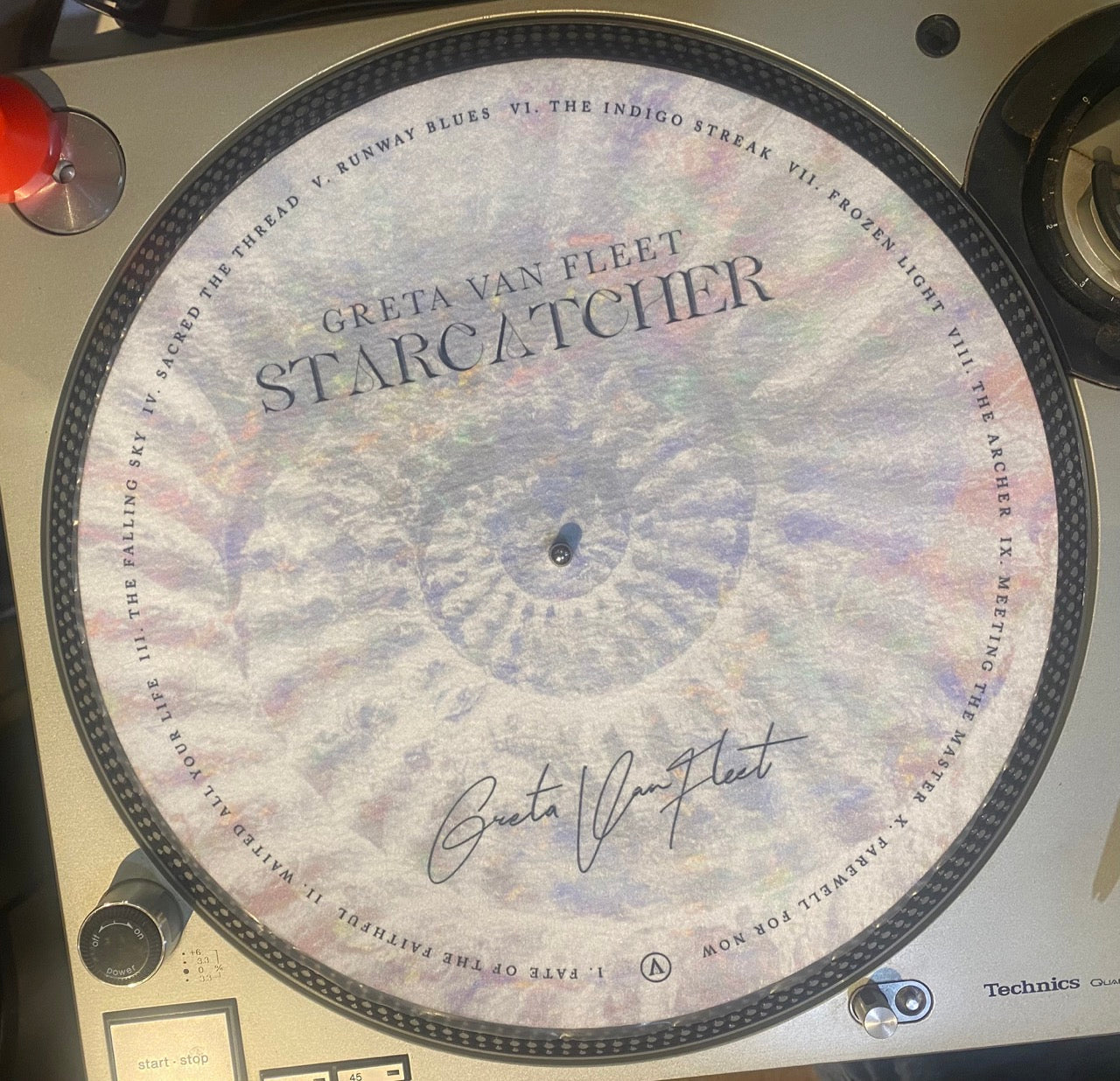 Greta Van Fleet - Starcatcher - Slipmat - Double sided - Shuga Records