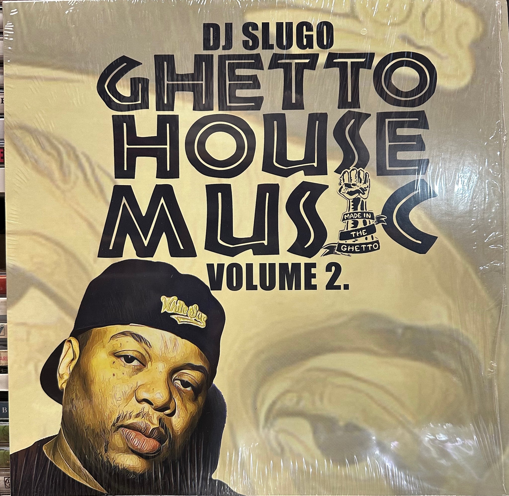 DJ Slugo - Ghetto House Music Volume 2. - Mint- 12" EP Record 2024 Subterranean Playhouse Shuga Exclusive Gold Vinyl Promo (1 of 5 made) - Chicago House / Ghetto House - Shuga Records