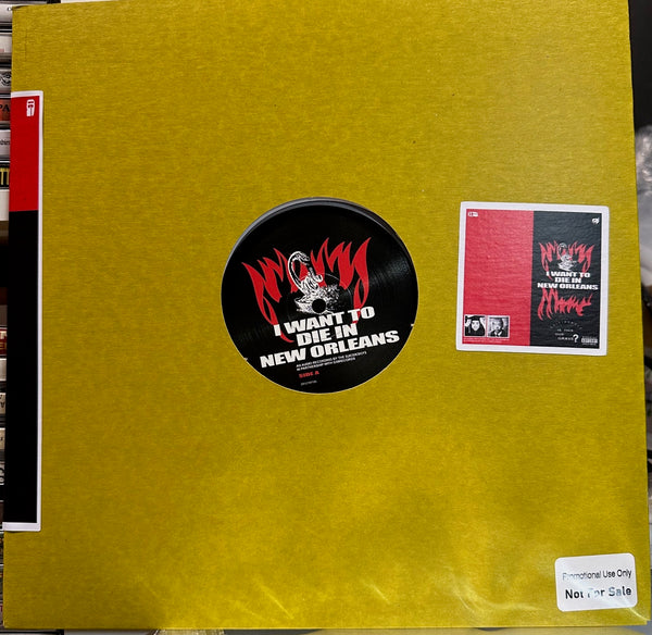 $uicideboy$ - I Want To Die In New Orleans - Mint- LP Record 2019 USA G*59 Silver Vinyl Test Pressing Promo, Stickers & Poster - Hip Hop / Cloud Rap / Trap