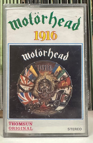 Motörhead - 1916 - VG+ Cassette Tape 1991 Thomsun Original United Arab Emirates RARE Press - Heavy Metal