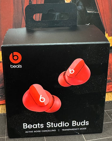 Beats by Dr. Dre Studio Buds Noise-Canceling True Wireless In-Ear Headphones (Red) - Shuga Records