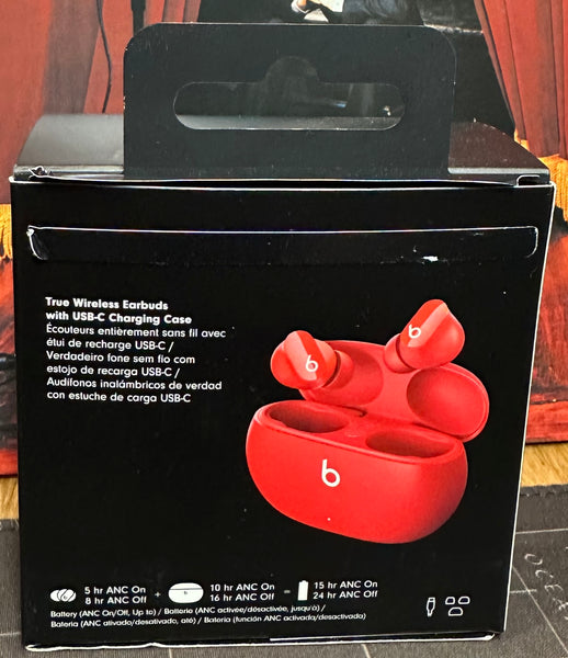 Beats by Dr. Dre Studio Buds Noise-Canceling True Wireless In-Ear Headphones (Red)