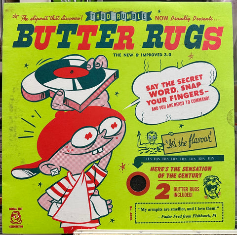 DJ Q-Bert 2002 Thud Rumble - Butter Rug Pair - USED Version 3.0 - Shuga Records