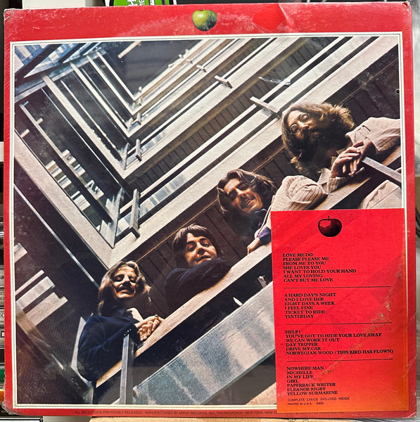 The Beatles - 1962-1966 - New 2 LP Record 1973 Apple Original USA Press Vinyl & Hype Sticker - Rock & Roll / Pop Rock - Shuga Records