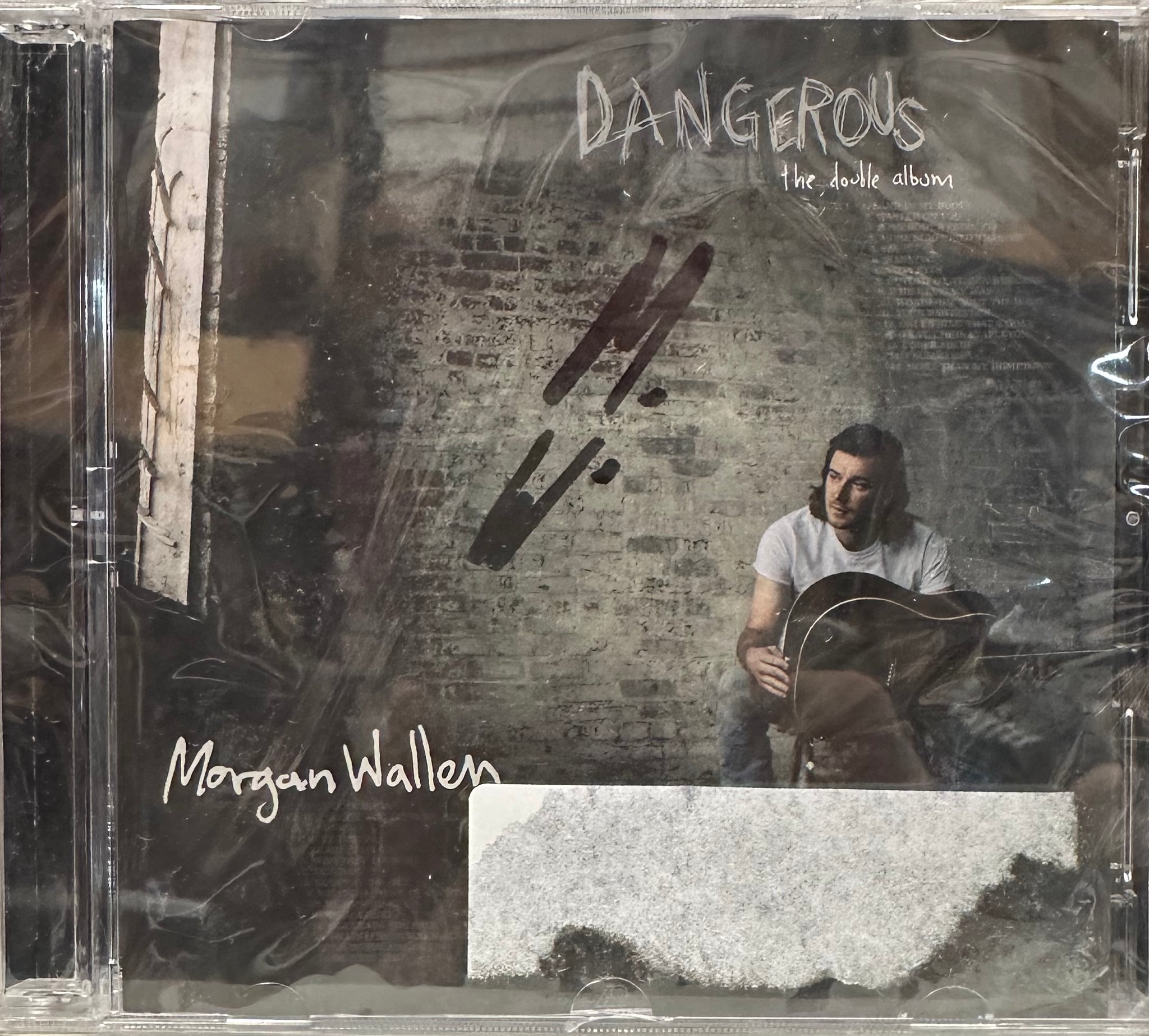 Morgan sold wallen signed autographed Dangerous The Double Album Cd