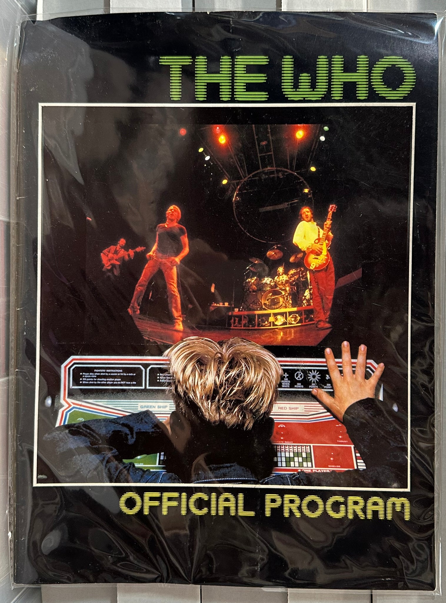 1982 The Who Official Program Schmitz Rocks America Tour VG+