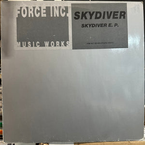 Skydiver - Skydiver E.P. - VG+ EP Record 1991 Force Inc. Music Works Germany Vinyl - Acid House / Techno