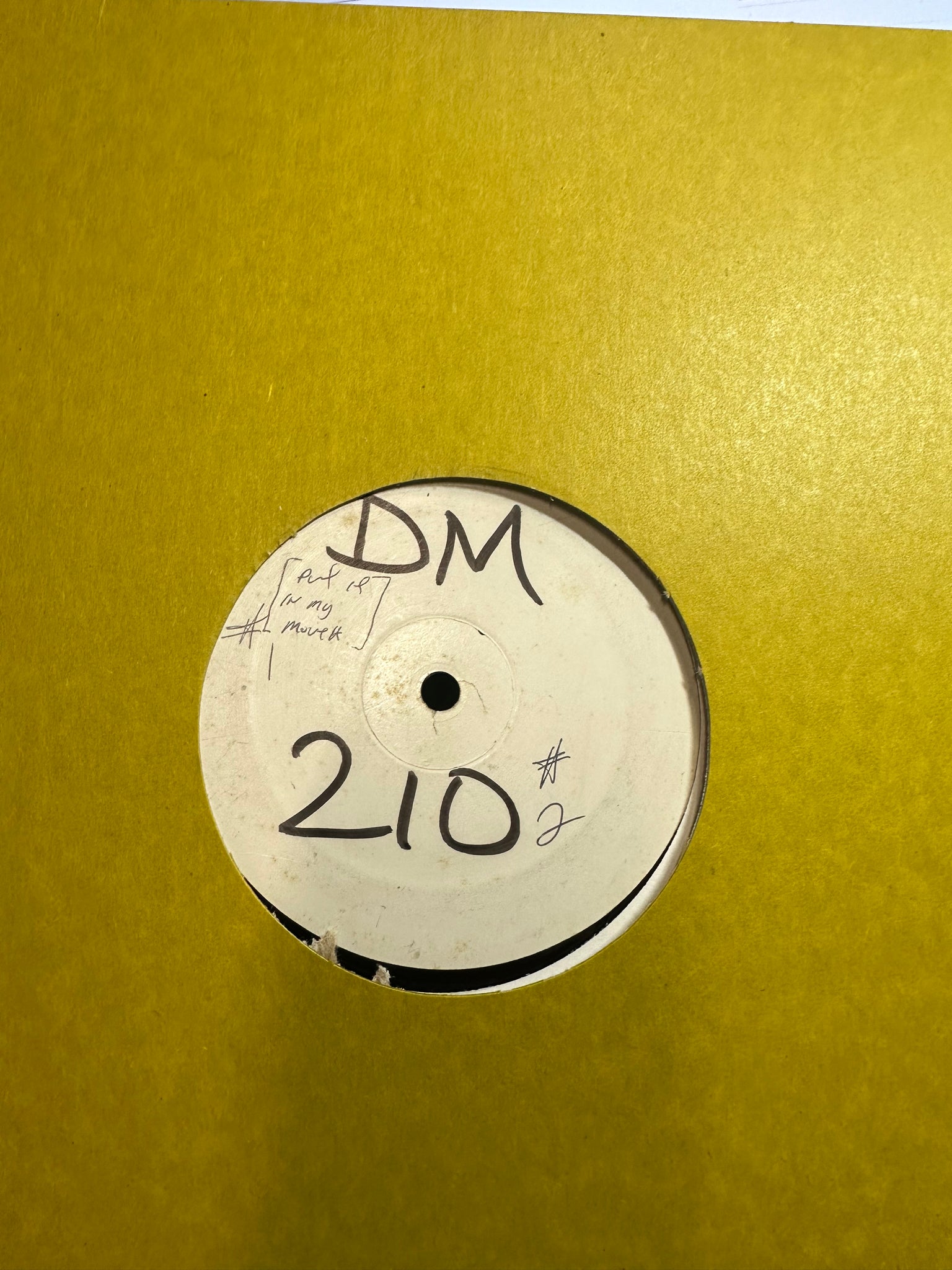 DJ Slugo / Thomas Kendricks - What's In A Name - VG- (low grade) 12" Single Record 1997 Dance Mania USA White Label Promo Vinyl - Chicago House / Ghetto House