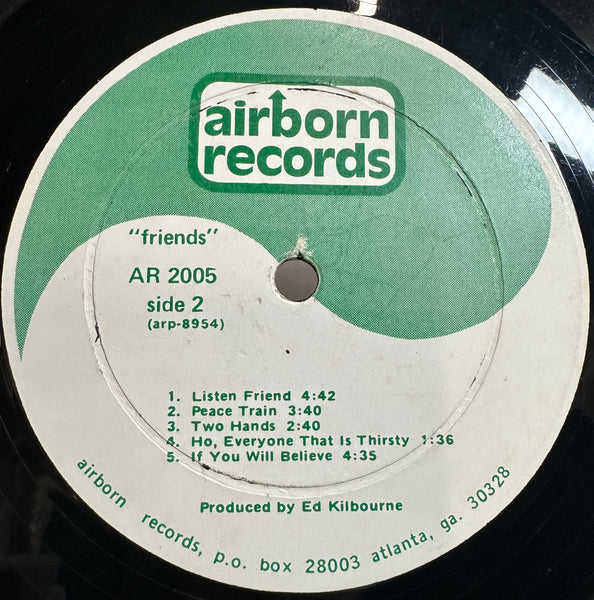 Friends - Friends - VG LP Record 1973 Airborn USA Private Press Atlanta GA Vinyl - Folk / Psychedelic Folk / Religious