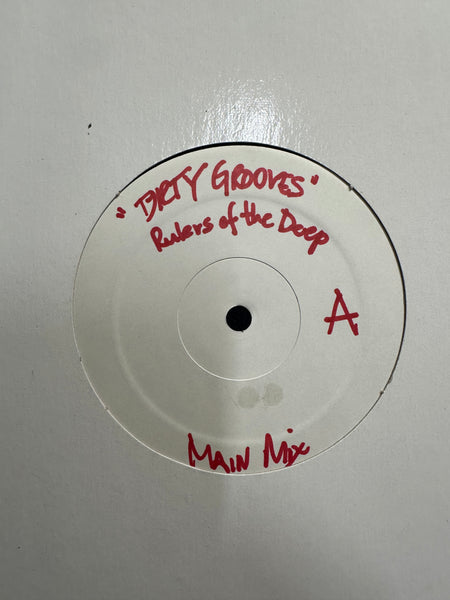 Rulers Of The Deep - Dirty Grooves - Mint- 12" Single Record 2002 Ovum Recordings USA White Label Promo Vinyl - House - Shuga Records