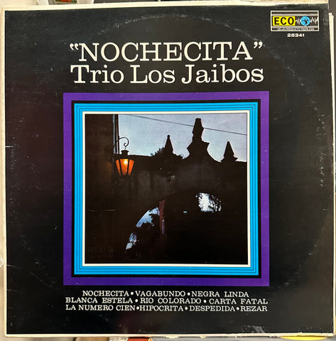 Trío Los Jaibos - Nochecita - VG+ LP Record 1965 Eco Mexico Vinyl - Latin / Bolero / Corrido - Shuga Records