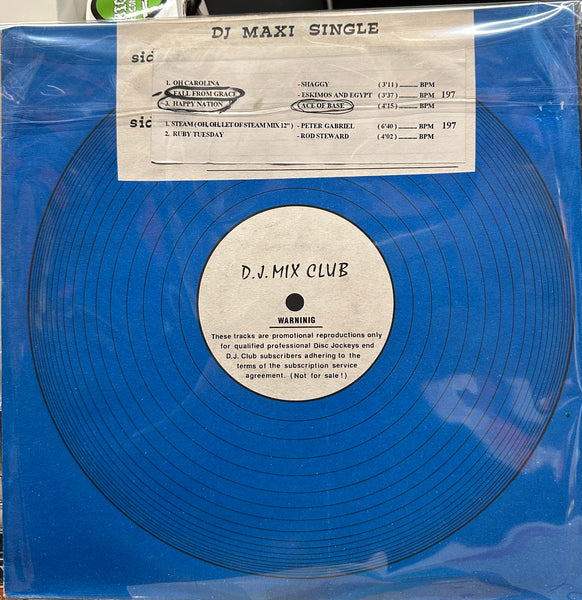 Shaggy / Eskimos And Egypt / Ace Of Base / Peter Gabriel / Rod Stewart - DJ Maxi Single 197 - VG+ 12" EP Record 1990s D.J. Mix Club Poland Vinyl - House / Euro House / Disco / Ragga HipHop / Pop Rock - Shuga Records