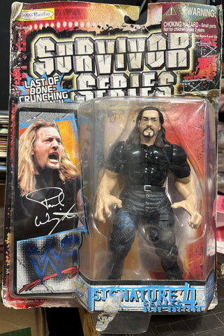 New 1999 WWF/WWE Action Figure - Jakks Paul White Big Show Signature Series 4 Survivor Series - Shuga Records