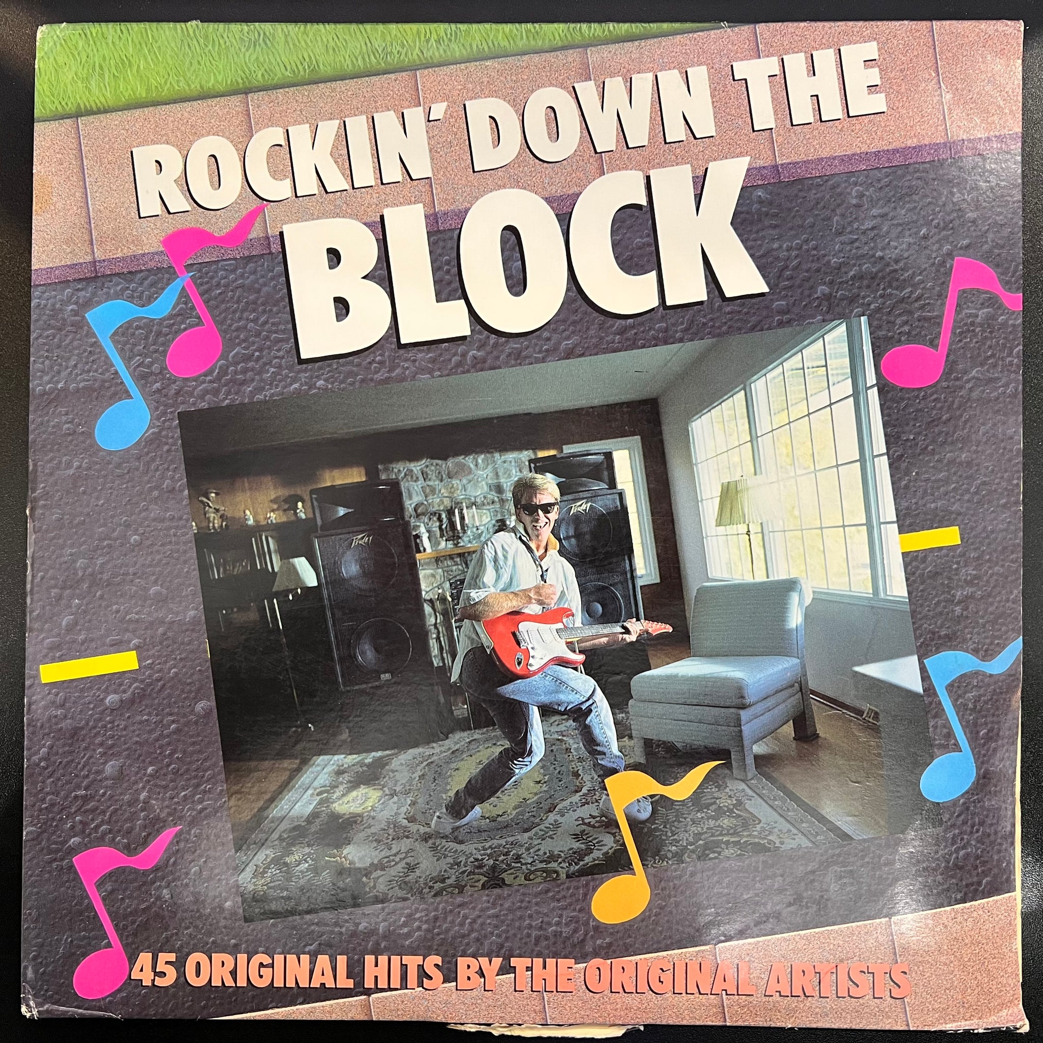 Various - Rockin' Down The Block - Mint- 4 LP Record 1987 Silver Eagle USA Original Vinyl - Rock - Shuga Records