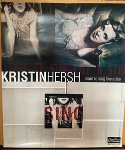 Kristin Hersh - Learn To Sing Like A Star (2007) - Promo Poster - 18" x 21"