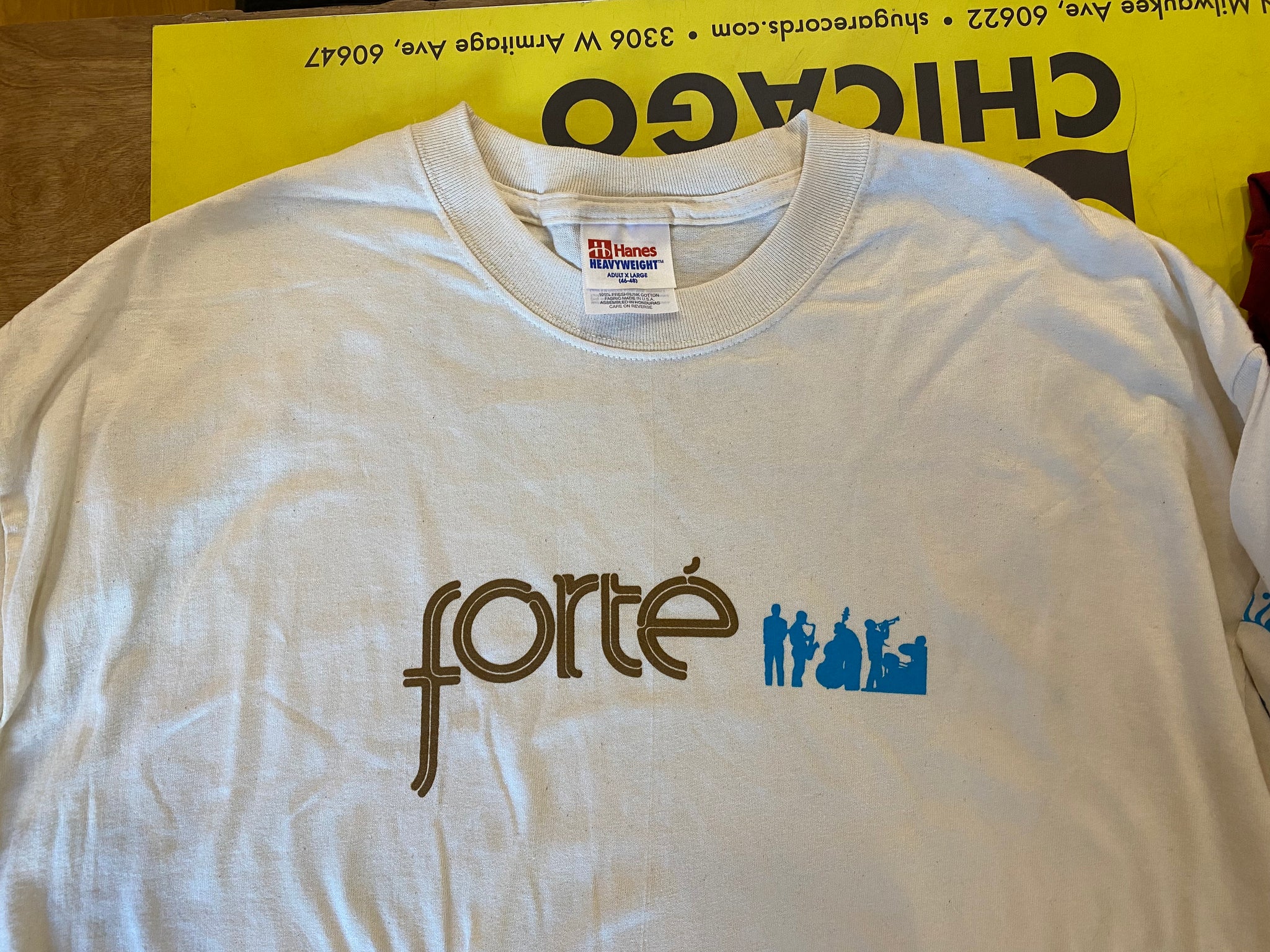 Forte Records Logo XL Vintage T-Shirt