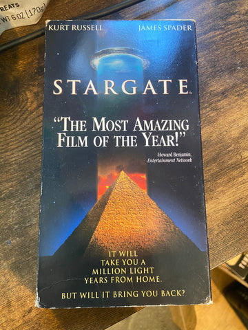 Stargate (1994) - Used VHS 1995 Live Entertainment Tape