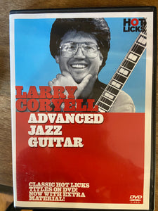 Larry Coryell Advanced Jazz Guitar - Used NM Instructional DVD - Shuga Records